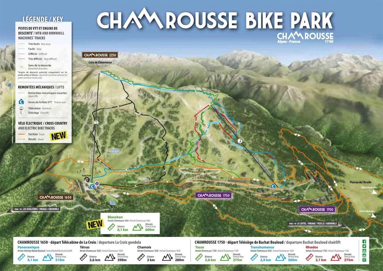 Charmant Studio Cabine Cocoon A 100 M Des Pistes Chamrousse Exterior photo